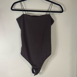 Streetwear Society Brown Bodysuit